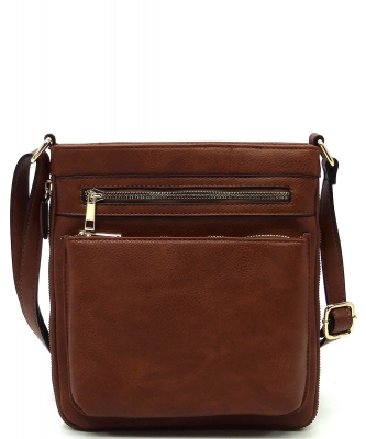 Fashion Crossbody Bag AD1238 BROWN
